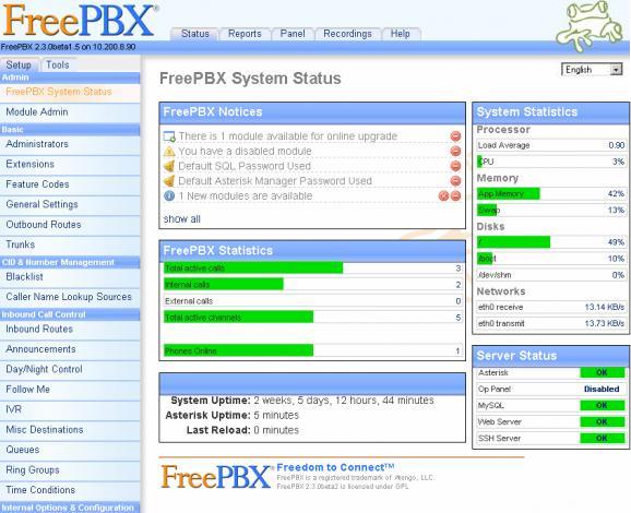 toip-open-source freepbx